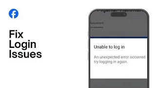 Facebook Unable To Login Problem | An Unexpected Error Occurred Please Try Logging In Again (2024)