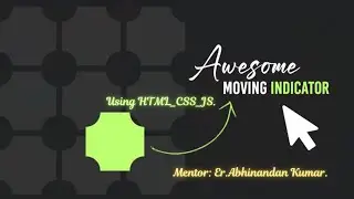 Awesome Magic Indicator using CSS & Javascript. #programming #javascript #webdevelopment #html #css