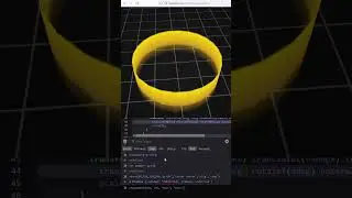 Animated 3D Golden Ring using HTML CSS Javascript #shorts @jmc23id