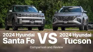 2024 Hyundai Santa Fe SEL vs Tucson SEL | Comparison and Review