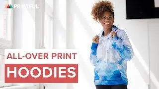 Custom All-Over Print Hoodies: Printful print-on-demand