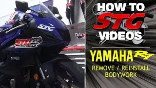 How To Remove and Reinstall Bodywork On A Yamaha YZF R7 | Sportbike Track Gear