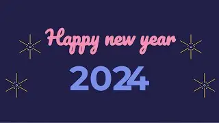 How To Create a Happy New Year 2024 Project Using HTML and CSS | Source Code Link🔗👇❤️