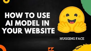 Implement Hugging Face Model in your website using Javascript | AI - API tutorial