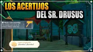 Los acertijos del Sr. Drusus. Genshin Impact Sumeru 3.0