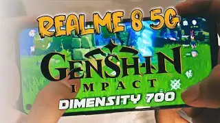 REALME 8 5G GENSHIN IMPACT TEST 60FPS ON MEDIATEK DIMENSITY 700