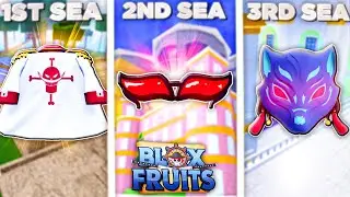 Blox Fruits | Complete Guide To Getting EVERY ACCESSORY In Sea 1, 2, & 3...