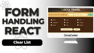 React Tutorial: Add Clear List Button with Confirmation | Octa Travel App