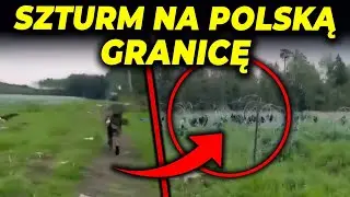 OGROMNY ATAK MIGRANTÓW NA GRANICĘ POLSKI!