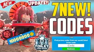 *NEW* ALL WORKING EP 76 PART 2 CODES FOR TOILET TOWER DEFENSE! ROBLOX TOILET TOWER DEFENSE CODES