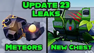 ☄️ METEORS, JURASSIC DINO CHEST, CRACKED EGGS, AND MORE - UPDATE 23 NEW LEAKS IN PET SIMULATOR 99