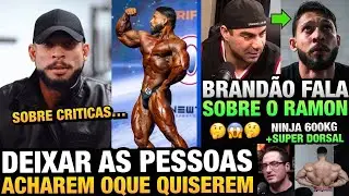 RAMON MANDA RECADO SOBRE CRÍTICAS e BRANDÃO ACONSELHA RAMON SOBRE POSES