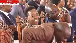 Watch How DP Gachagua's Wife Turns Gachagua into A laughing Stock at Statehouse