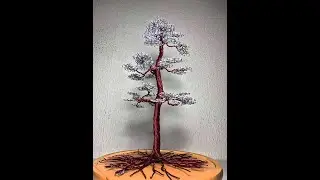 Como Hacer Un Arbol De Alambre / How To Make Wire Tree