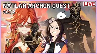 🔴 5.0 Natlan Archon Quest Act 2 | Reaction & Gameplay (Genshin Impact)