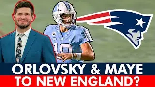 Dan Orlovsky WANTS To Be Patriots OC If New England Drafts Drake Maye? Patriots Rumors