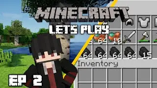 I Got Iron Armour And Tools Full Set In LET'S PLAY EP 2 #mcpe #malayalam #minecraft