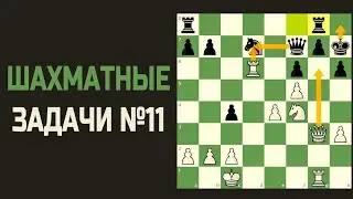 Шахматы задачи №11. Решаю шахматные задачки на мат