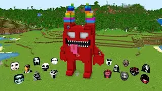 Survival Banban House With 100 Nextbots in Minecraft - Gameplay - Coffin Meme