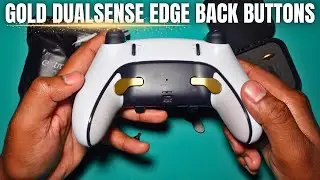 These Gold DualSense Edge Back Buttons are LEGIT!