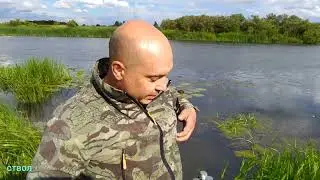 Честный обзор на водный мотор Krotof 3.5 л. Первый выезд на реке.