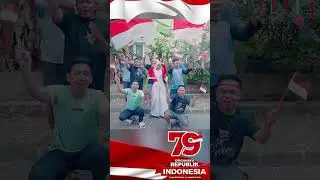 DIRGAHAYU REPUBLIK INDONESIAKU KE - 79 #shorts #duniadinda