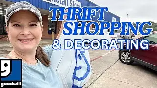 Thrift Store Shopping & Decorating • Thrifting Home Decor at Goodwill• Thrift Store Finds