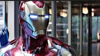 Iron Man Mark 85 Fighting scenes Avengers Endgame