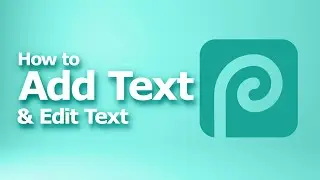 Photopea How to add text and edit text