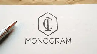 Monogram Logo Design Tutorial - Adobe Illustrator CC