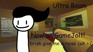 Showing my game Ultra Beam! (made by me and @Briskvr ) its on GameJolt just search up "Ultra Beam"