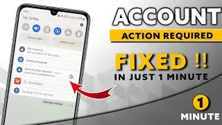 how to remove account action required in android | account action required fix