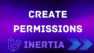 10 Create Permissions | Laravel Permission with Inertia