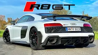 AUDI R8 GT - RWD V10 with 620HP // REVIEW on AUTOBAHN