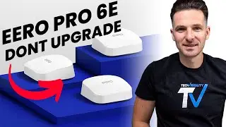 Amazon Eero Pro 6E Unboxing Setup Review | Do Not Upgrade vs Eero Pro 6