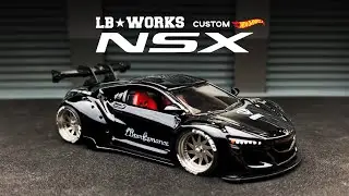 Acura NSX Liberty Walk Custom Hot Wheels