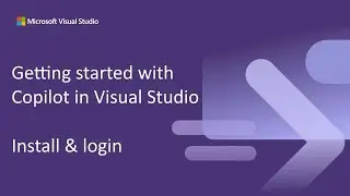 Getting started with GitHub Copilot in Visual Studio 2022 - Install & Login