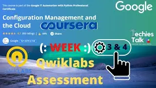 Configuration Management and the Cloud | Week 3 & Week 4 Qwiklabs Assessment by coursera | by Google