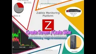 How to create zabbix Screens, Zabbix Slides, Zabbix Map  and add to Zabbix Dashboard