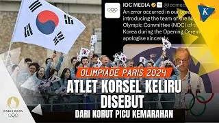 Diprotes Keras! Delegasi Atlet Korsel Keliru Disebut dari Korut Saat Pembukaan Olimpiade Paris