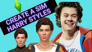 Sims 4| CAS - Harry Styles + CC Folder + Sim Download