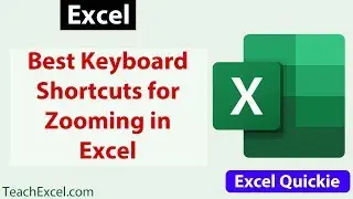 Most Useful Keyboard Shortcuts for Zooming in Excel - Excel Quickie 26