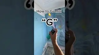 How to easy graffiti letter “G”👈