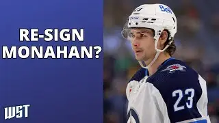 Should the Winnipeg Jets re-sign Sean Monahan?