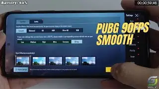 Xiaomi Redmi Note 10 Pro test game PUBG Smooth 90 FPS Graphic