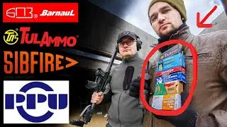 Как летит пуля 9x19 на 100 метров? отстрел на кучность и тест патронов БПЗ, ТПЗ, SIBFIRE, PPU