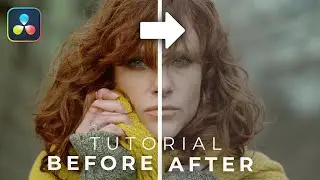 Before/After Wipe Slide Reveal Transition in Davinci Resolve