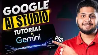 Getting Started with Google Gemini Pro API in Google AI Studio & CoLab