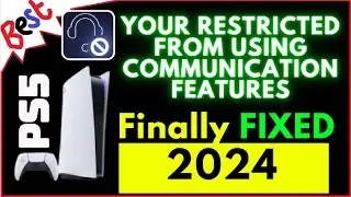 How to fix Your Restricted from using Communication Features PS5 2k24