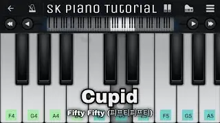 Cupid (from "Fifty Fifty (피프티피프티)") [PIANO TUTORIAL]